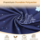 Baby Car Seat Cover  Breathable Car Seat Canopy  Mesh Window  Blue