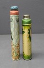 Lot 2 Vtg Talc talcum Powder Tin Canisters Blue Waltz   April Showers