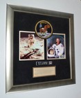 Buzz Aldrin Rare Signed Autograph  Coa  Uacc Rd 228  Frame  Dvd  Fdc  Apollo 11