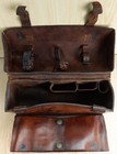 Leather Bag Ww1 Antique 1916 Cavalry Veterinary J Cripps  1900s Vintage Military