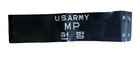 Vintage 1950 s Us Army Mp Korean War Military Police Armband Leather Brassard