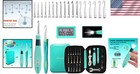 18 Size Stitch Counting Crochet Hooks Set With Light