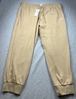 Nike Men   s Jogger Sweatpants Size 4xl Fq4330-297 100  Cotton Parachute Beige Nwt