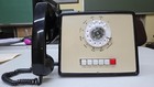 Vintage Nos Comdial Rotary Office Desk Phone  Nos  703084-100 0851-bk-nw-011s