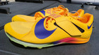 Men   s 9 Nike Zoom Long Jump Elite Track   Field Spikes Citron Pulse Size 13 New