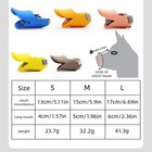 Dog Silicone Duck Muzzle For Pet Anti Bite Stop Barking Small Large Dog Mask Pet