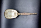 Vtg Mirrored Hair Brush Matson Fifth Avenue Rose Gold Plated  Ormolu Filigree
