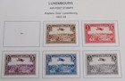 Luxembourg  - 1931 -  33 - Lot Of Stamps  On Album Page - Used    Mh