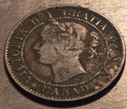 1859 Canada Canadian Large Cent Victoria Coin - 160  Years Old 