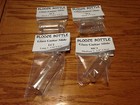 Blooze Bottle Glass Guitar Slides - 4 Clear Slide Sampler - New - Great Tone