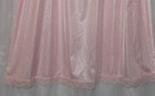 Nwt Vtg Large Deena Pink Lace Trim Silky Satin Old Hollywood Half Slip  