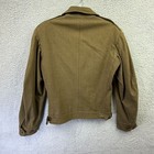 Vintage Us Army Ike Jacket Mens 34l Wool Wwii First Army Military Adsec 1940s