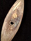 Vintage Silver Filigree Etched Sewing Lace Tatting Shuttle