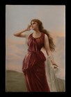 Rare Kpm 1918  echo  Porcelain Handpainted Plaque