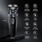 Men Electric Shaver Pop-up Trimmer Rotary Razor Beard Shaving Rechargeable