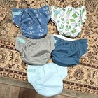 Alvababy Cloth Diapers Lot Of 5 Multicolor Covers