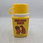 Vintage Hair Bear Bunch 1971 73 Metal Lunchbox Hanna Barbera W  Thermos