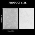 3d Embossing Folders  Textured Butterfly Leaves Embossed Template Plastic Emboss