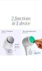          2 In 1 Microdermabrasion   Micro-vibration Beauty Tool Facial Scrubber         