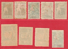 1919-21 Latvia Selection Of 9 Stamps 9416