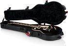 Gator Cases Molded Flight Case For Les Paul Electric Guitar With Tsa Approved Lo