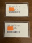 Set Of 2 Vintage Laminated Blockbuster Video Membership Cards