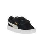 Puma Suede 2 Straps Slip On  Toddler Boys Black Sneakers Athletic Shoes 356274-0