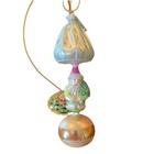 Christopher Radko  all Weather Santa  Glass Christmas Ornament 10    Retired 1991