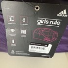 Adidas Squad Ii Duffel Gym Bag Sports Weekend Travel Purple orange yellow Nwt