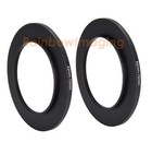  2 Pcs  52-72mm 52 Mm To 72 Mm Metal Step Up Lens Filter Ring Adapter Us Seller