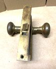 Vintage Corbin Lock Set W  Brass  Door Knobs