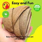 Bonka Bird Toys 1031 Pk4 Half Shell Coconuts Craft Part Parrot Cage Toy Amazon