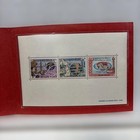 Laos Kingdom Paris-printed Stamp Sheets 4 Sets Antique Collectible