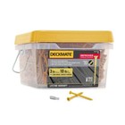 Deckmate  9 X 3 In  Tan Star Flat-head Wood Deck Screw 10 Lbs -box  730-piece 