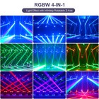 300w 3-axis Moving Head Light Rgbw Stage Lighting 6led Dmx Beam Disco Dj Party