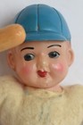 7 5  Vintage 40 s Celluloid cloth Baseball Player Doll--japan  r 