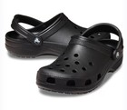 Black Croc Classic Clog Unisex Slip-on Shoes Ultra Light