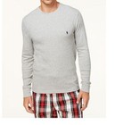 Polo Ralph Lauren Men s Shirt Long Sleeve Waffle Thermal Light Gray Size Xxl