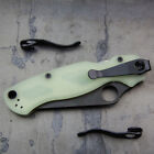 Titanium Deep Carry Pocket Clip For Spyderco Knife Para 2 3 Buck 112 Slim  