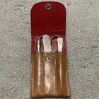 Vintage Manicure Special Triple Cut Germany 4 Piece Manicure Set With Case 