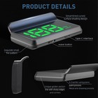 Gps Digital Speedometer Hud Cars Head Up Display Mph Kmh Overspeed Alarm Meter