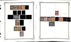 New Zealand Stamp Collection On 4 Scott Specialty Pages  1882-1902 Used  bh 