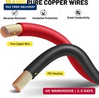 6ft 16awg Sae Extension Cable With Polarity Reversing Adapter  Heavy Duty 2 Pin