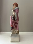 Vintage 1969 Lionstone Madame Whiskey Decanter 13 5    Western Saloon W  Stopper