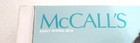 Mccall s Sewing Patterns Counter Catalog Book Early Spring 2019