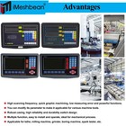 2 3 Axis Digital Readout Lcd Dro Display Linear Scales Kit For Bridgeport Mill