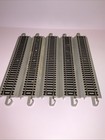 5 Grey Bachmann E-z Track Ho Scale Straight Train Layout Pieces