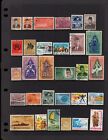 Worldwide Used Netherland Indies Ni Overprints Indonesia  Stamp Assortment  l