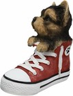 Paw-star Pups Lifelike Yorkie Yorkshire Terrier Puppy Dog In Sneaker Shoe Statue