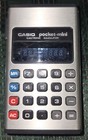 Vintage Casio P-810 Pocket Mini Calculator Tested Works Japan